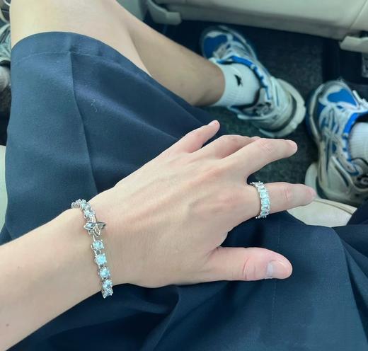 驴家 白银满钻手链 男女同款情侣系 （XTY） 商品图5