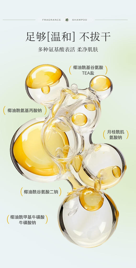 满婷清润保湿香氛沐浴乳（晨露白桃香型）600ml【宝库优选】 商品图3
