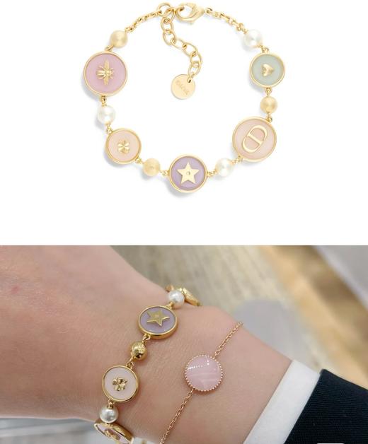 迪奥 25早春最新款绝美系列 多彩小圆手链（XTY) 商品图5