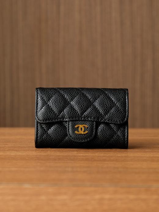 香奈儿 经典CF翻盖鱼子酱卡包全套包装！（SS） 商品图4