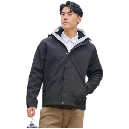 丰讯 情侣款三合一羽绒内胆可推卸 三防羽绒服外套 FXTF230831Y 商品图2