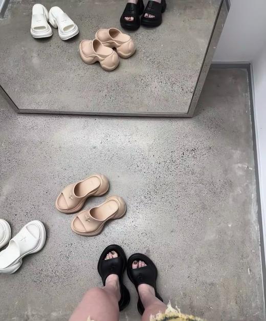 SMFK 2024ss  夏季最新火爆厚底拖鞋  （DBG） 商品图1