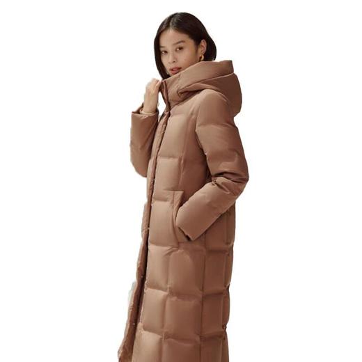 波司登 女连帽长款羽绒服 B40144174 商品图4