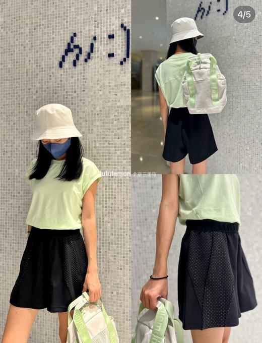 lulu露露 lemon Mesh bag手拎网面袋子 mini网面小背包（MT） 商品图5