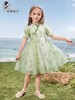 【孩提精灵】新中式盘扣2027童连衣裙-喜出 商品缩略图1