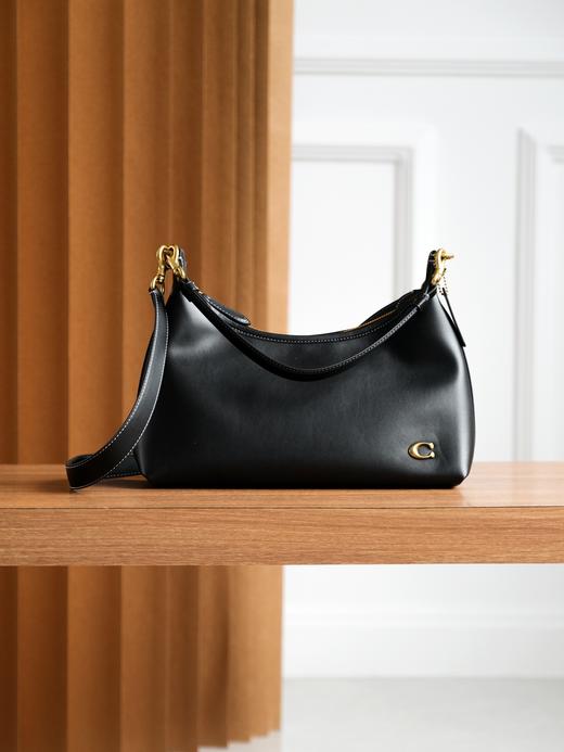 蔻驰24新款女士JULIET单肩包斜挎包hobo包（SS) 商品图5