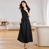 法式冷淡系连衣裙2025夏新款时尚气质轻熟风无袖V领假两件长裙MEIQIN5697 商品缩略图3