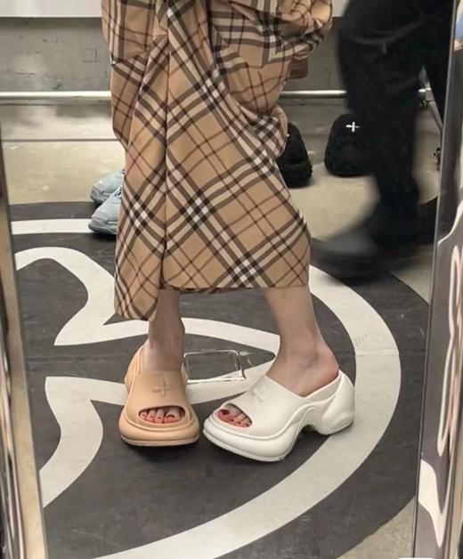 SMFK 2024ss  夏季最新火爆厚底拖鞋  （DBG） 商品图4