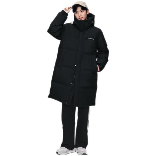 波司登 通用连帽中长款羽绒服 B40143310 商品图2