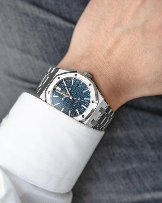 爱彼 离岸橡树系列15400ST.OO.1240ST.01 采用原版爱彼3120一体复刻机芯（ZT*SH） 商品图10