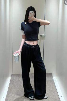 今天来约alo神裤阔腿裤 金智秀同款！ 一如既往的alo渠道（SS）