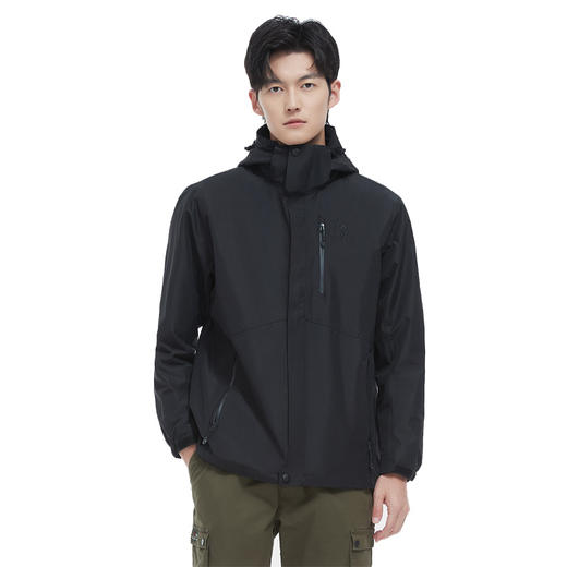 骆驼 男情侣三合一冲锋衣（抓绒内胆） V1W218257 商品图0