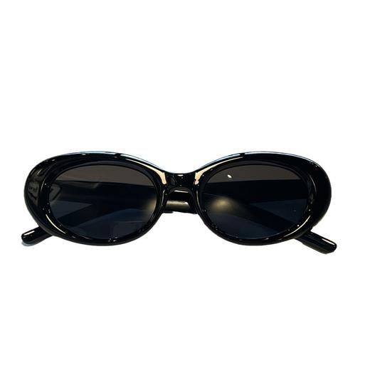 时尚简约椭圆小框儿童太阳镜 宝宝墨镜 亲子款眼镜 防晒儿童墨镜 商品图4