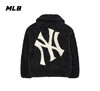 【S断码服】【微瑕，如无货做退款处理】MLB秋冬新男女新黑色宽松休闲潮牌羊羔毛绒立领棉服外套3AJPF3016 商品缩略图1
