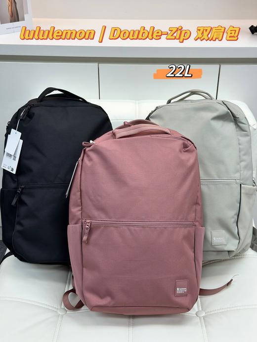 lulu 露露 新款Double-Zip 双肩包 Lulu -Zip 双拉链背包（MT） 商品图0