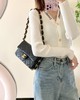 香奈儿 24K 秋冬系列 双C粗链口盖包 中号♥黑色(LZ) 商品缩略图9