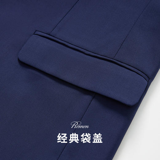 【多色】罗蒙春秋小西装外套男士商务休闲通勤百搭单西服上衣开衫外套 商品图9