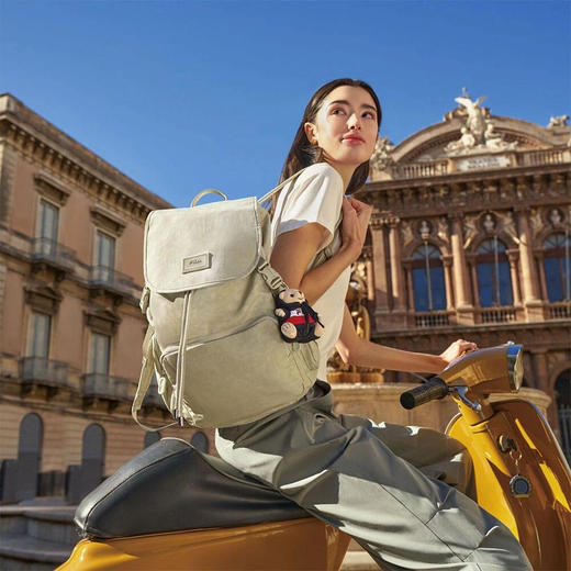 Fil 新款女士抽绳水桶双肩包（SS） 商品图2