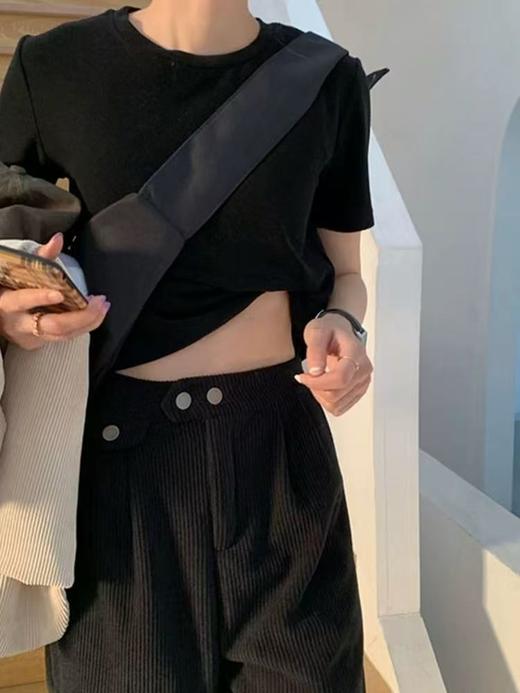 【诗铭洛可】（加绒）XC7563细纹加绒秋冬休闲裤B5-3/B10-2 商品图6