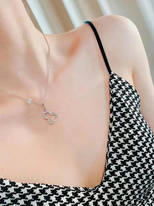 麒麟 新款葫芦项中号镂空款项链（XTY） 商品图6