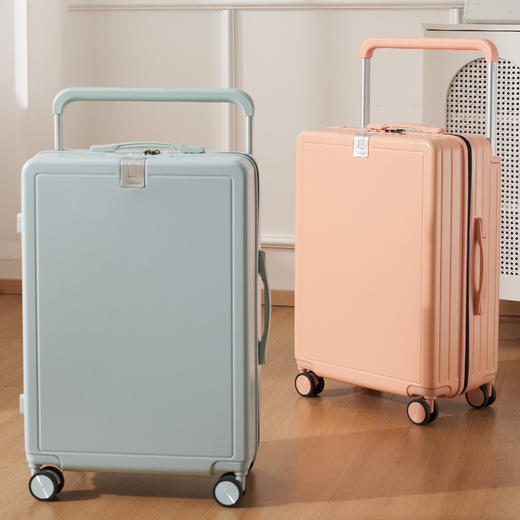 宽拉杆行李箱女新款20寸登机箱小型轻便旅行密码拉杆箱子静音24男 商品图1