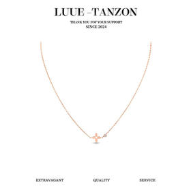 驴家 经典老花mini锁骨链 （XTY）