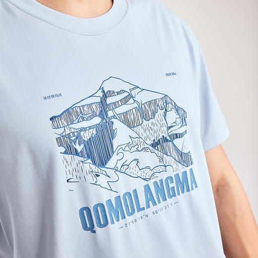 KAILAS凯乐石 中性款珠穆朗玛峰棉T KG2537125【Z】 商品图2