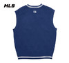 【S/M断码服】【微瑕，如无货做退款处理】MLB男女同款24秋冬新款小标暗纹老花针织马甲3AKPM0244 商品缩略图1