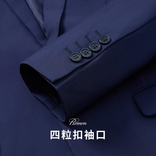 【多色】罗蒙春秋小西装外套男士商务休闲通勤百搭单西服上衣开衫外套 商品图10