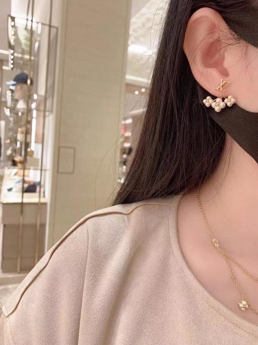 驴家 三小花珍珠耳钉（XTY） 商品图2