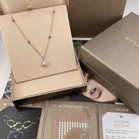 宝格丽 单排钻扇子 24七夕限量版项链 刘亦菲同款（XTY)