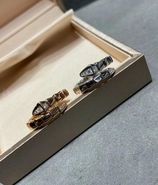 B宝经典蛇形戒指灵蛇戒指，头尾带钻！（XTY） 商品图1
