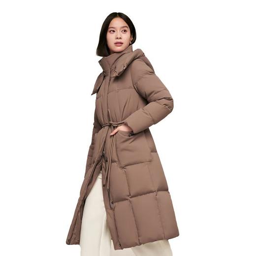波司登 女脱卸帽长款羽绒服 B40144318 商品图3