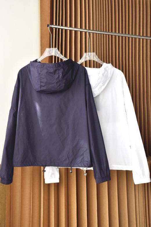 普拉达Prada 2025早春新款连帽拉链长袖夹克短外套时尚百搭显瘦上衣（SS） 商品图1