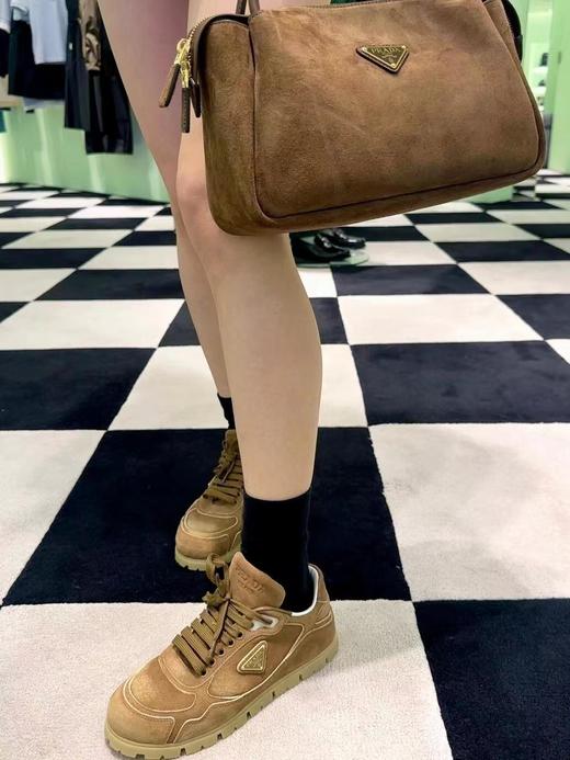 普拉达 24/新款阿甘鞋德训鞋休闲鞋饼干鞋（DBG） 商品图7