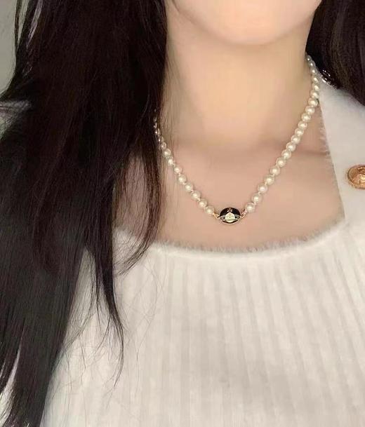 西太后 黑色琉璃土星项链 （XTY） 商品图3