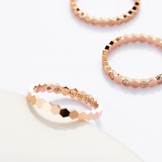 尚美 蜂窝戒指  V金镀金CNC版本 （XTY） 商品图10