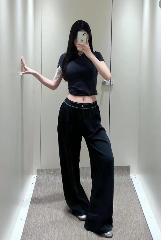 今天来约alo神裤阔腿裤 金智秀同款！ 一如既往的alo渠道（SS） 商品图1