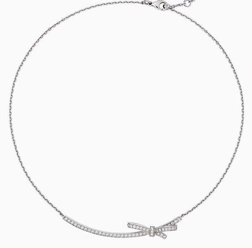 香奈儿 蝴蝶结项链，这款是香家高级珠宝（XTY） 商品图11