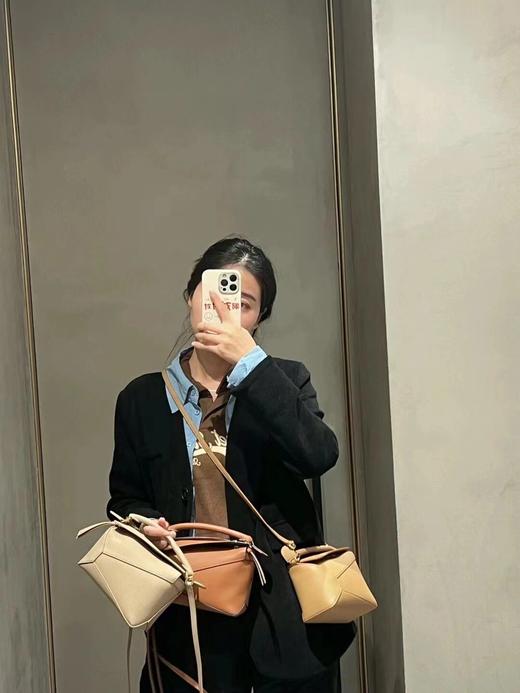 罗意威 迷你 新版本 柔软粒面牛皮革Puzzle  Edge手袋 几何包（LZ) 商品图7