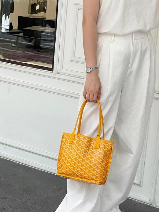 戈雅-狗牙双面购物袋mini tote，跟正品同渠道进口料！（XS） 商品图5