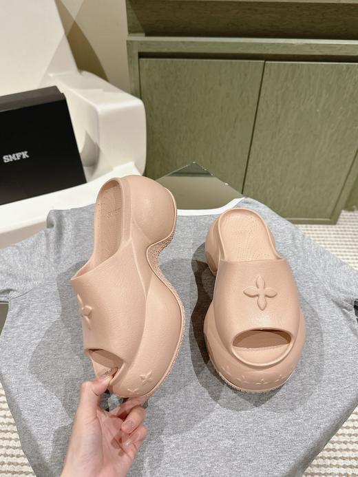 SMFK 2024ss  夏季最新火爆厚底拖鞋  （DBG） 商品图8