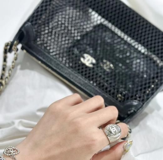 香奈儿椭圆银镜戒指（XTY） 商品图5