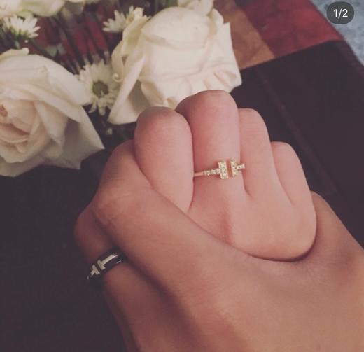 蒂芙尼  T系列，双T戒指钻款 （XTY） 商品图11