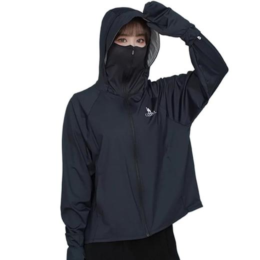 骆驼 女针织防晒衣（含手套） W24BA6K002 商品图0