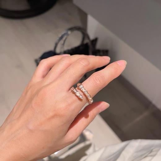 宝格丽-满钻蛇骨戒指（XTY） 商品图2