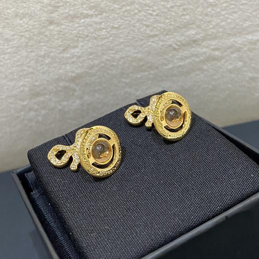 西太后  土星蝴蝶结耳环   施华洛世奇水钻 （XTY） 商品图2