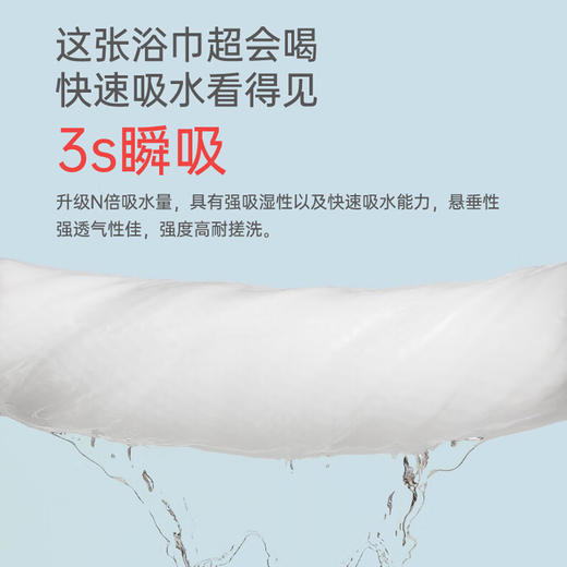 三利 一次性便携浴巾6袋装70×100cm SLMRJ43 商品图3