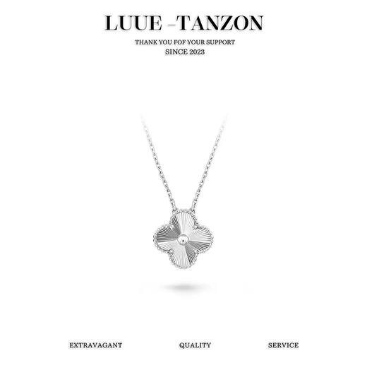 梵克雅宝 Alhambar四叶幸运系列 Vintag 个性精致四叶草吊坠 项链 女款 单花（XTY） 商品图2