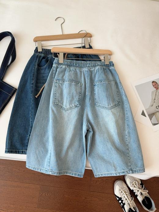 女士五分裤牛仔裤&软牛仔中裤 商品图1